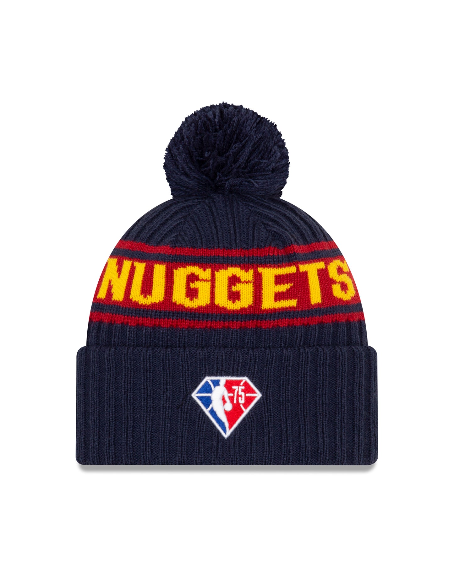 Denver Nuggets New Era Draft Knit Hat