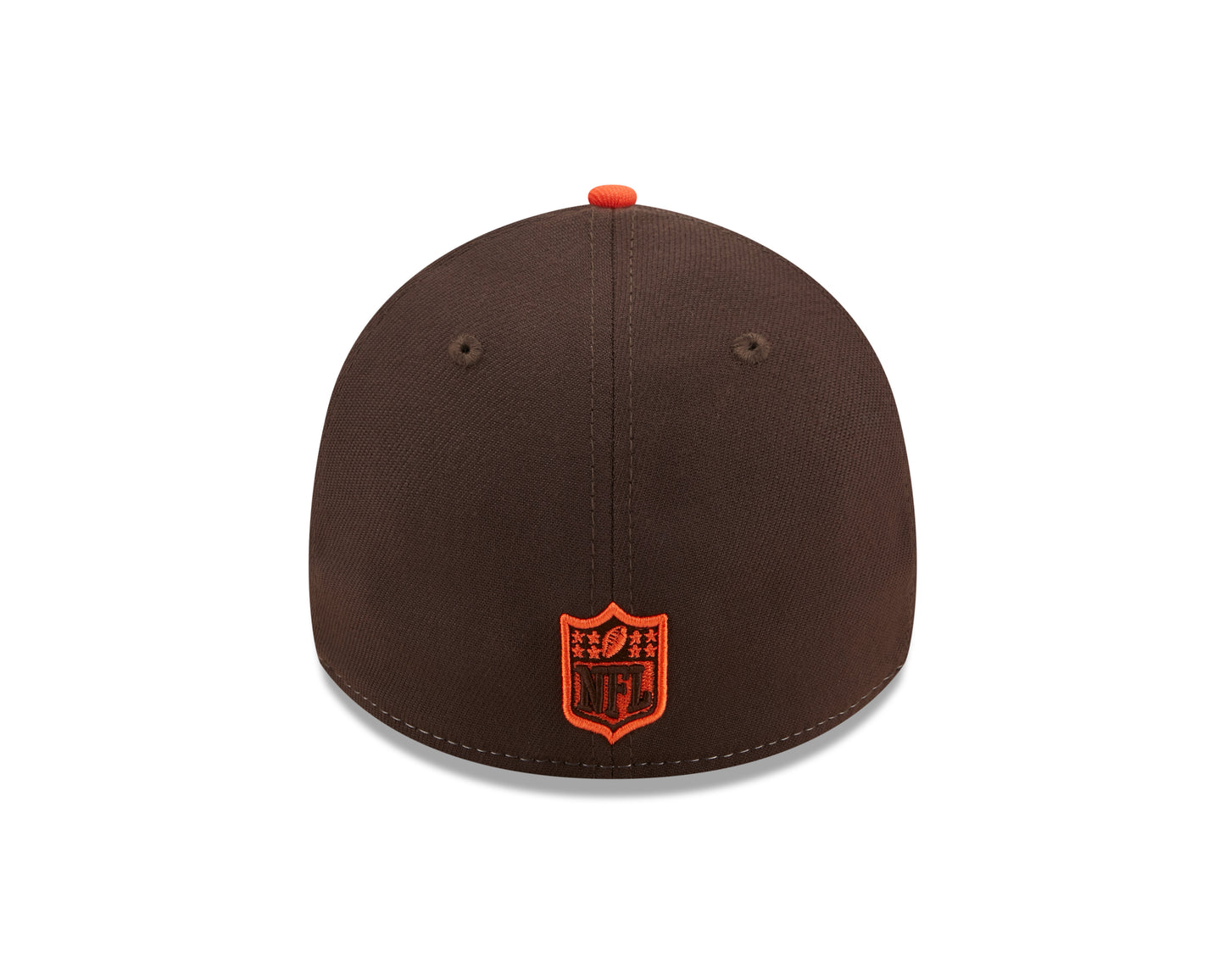Cleveland Browns New Era Brown / Orange NFL Surge 39Thirty Flex Fit Hat