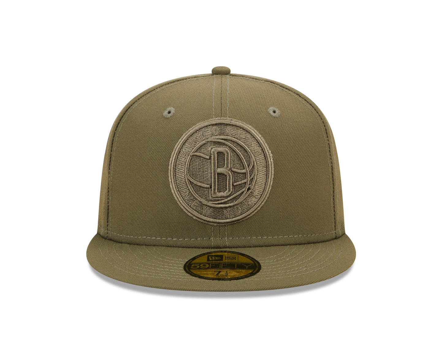 Brooklyn Nets New Era Olive Color Pack 59FIFTY Fitted Hat- Green