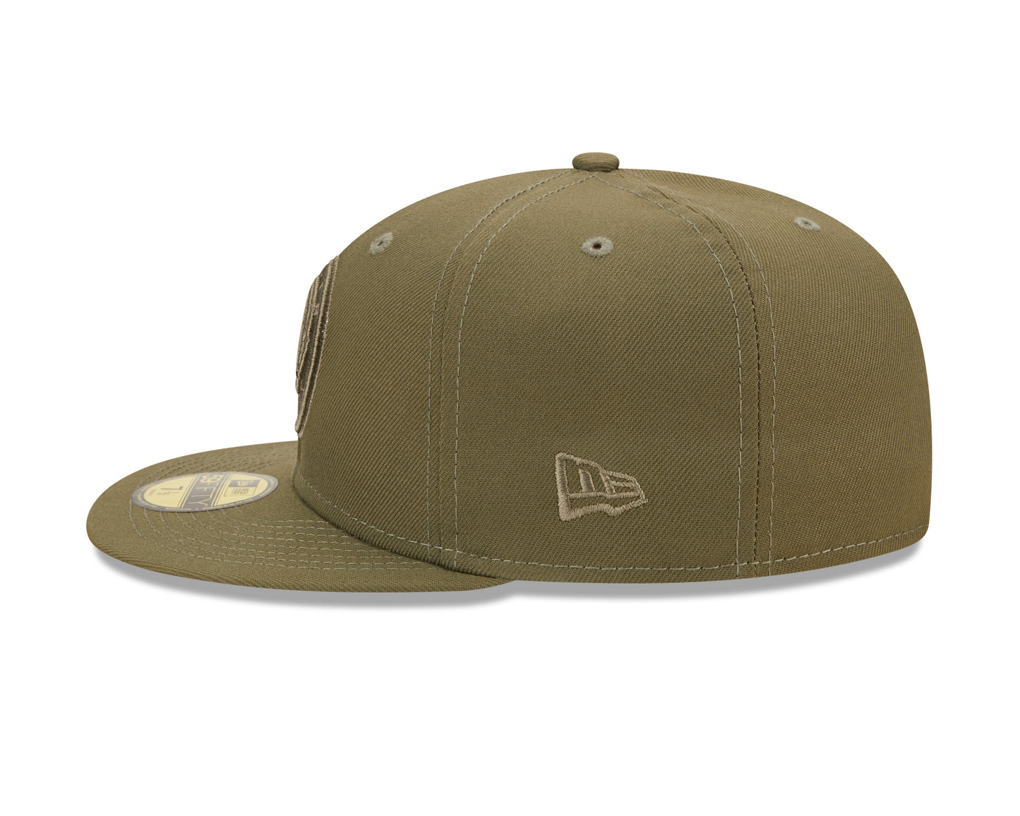 Brooklyn Nets New Era Olive Color Pack 59FIFTY Fitted Hat- Green