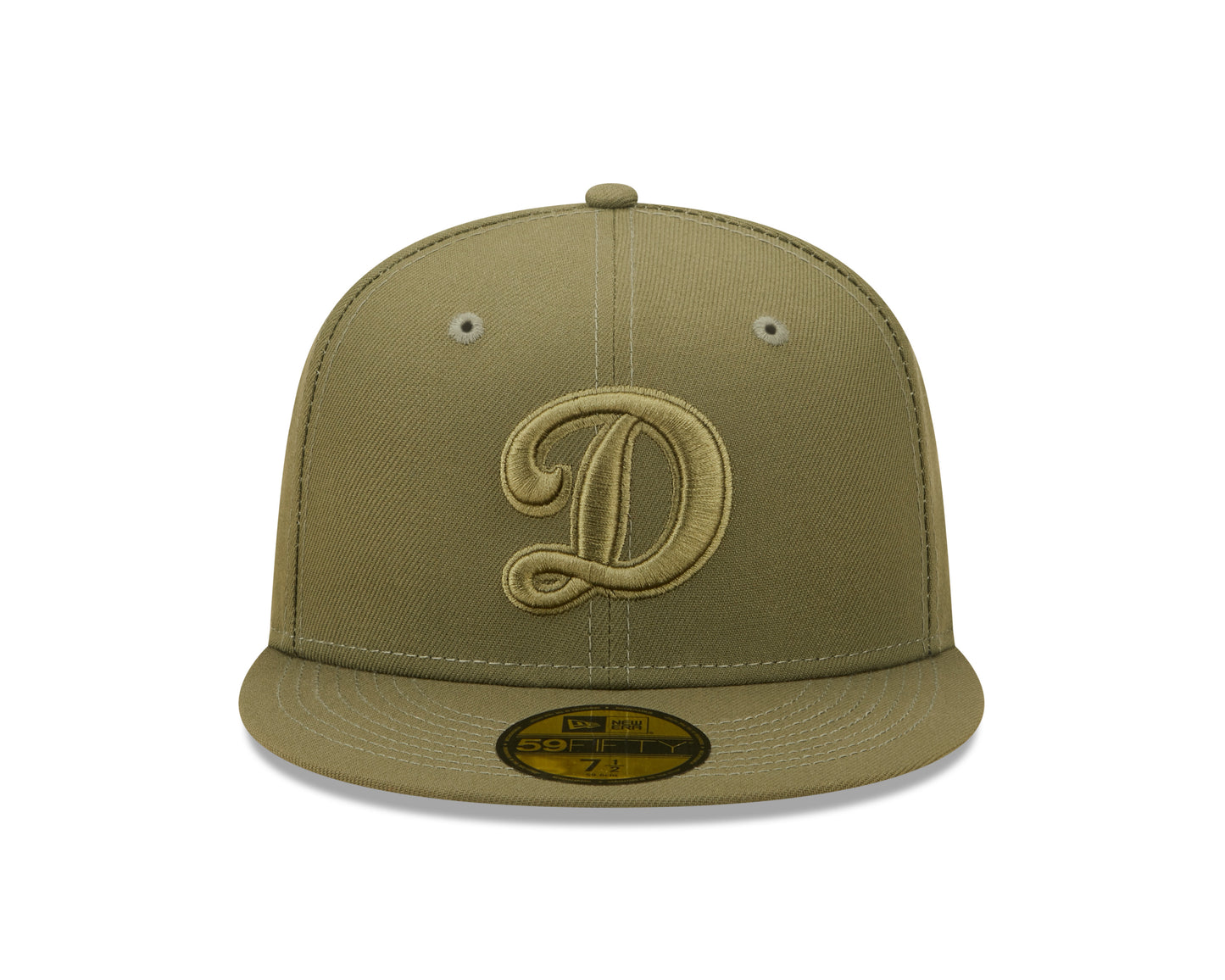 Los Angeles Dodgers "D" New Era Color Pack New Olive 59fifty Fitted Hat