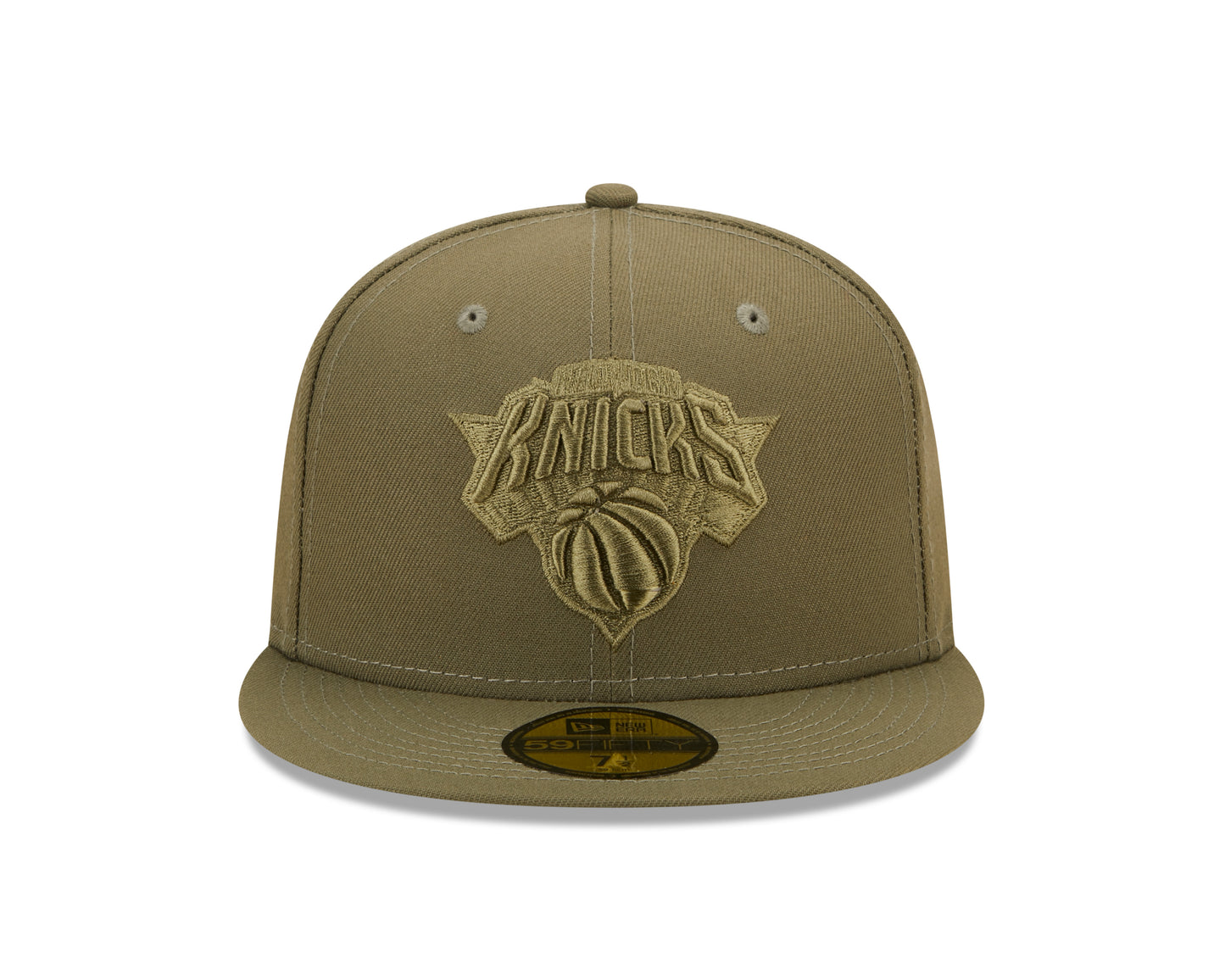New York Knicks New Era Olive Color Pack 59FIFTY Fitted Hat - Green