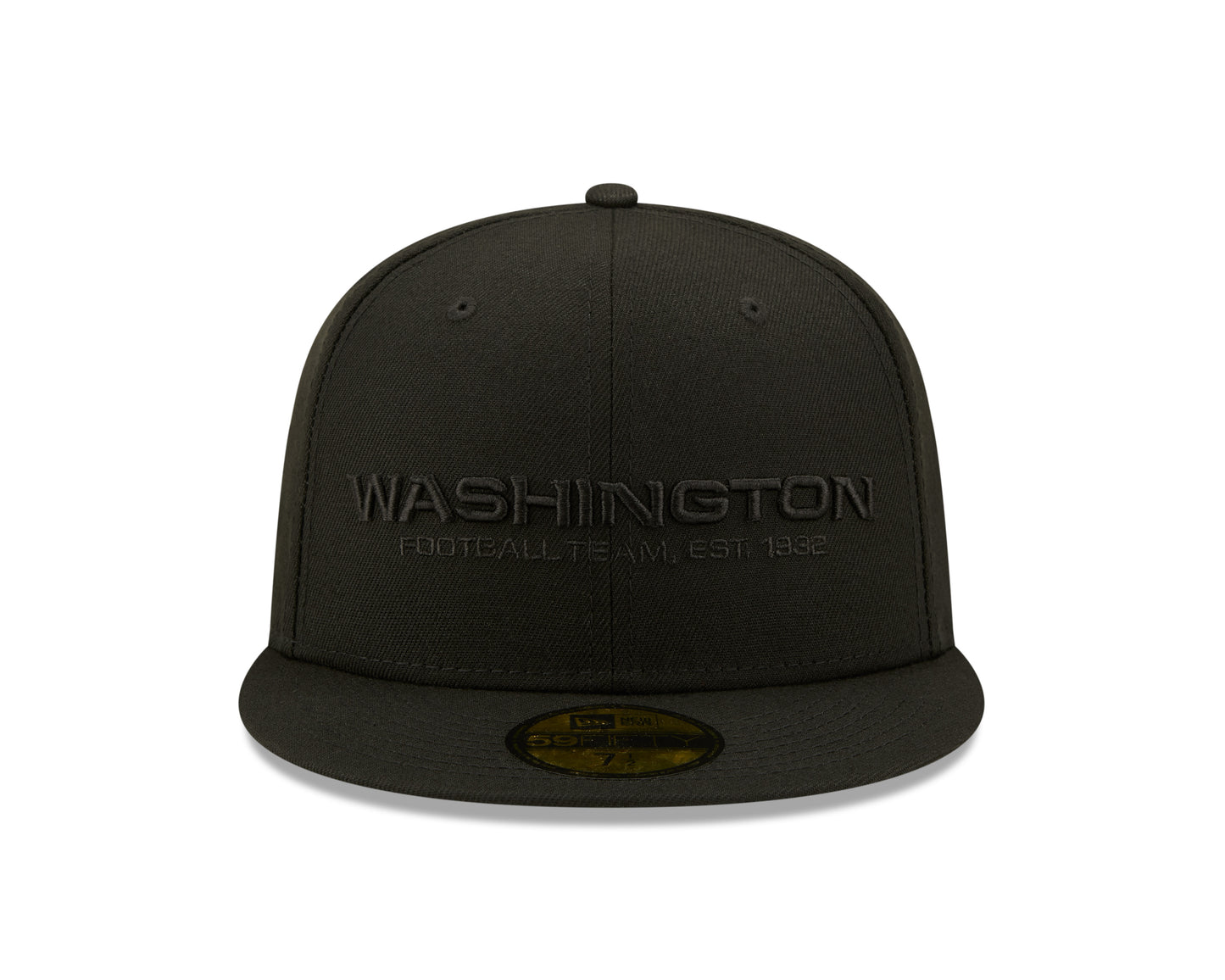 Washington Football Team New Era Color Pack Black & Black 59FIFTY Fitted Hat