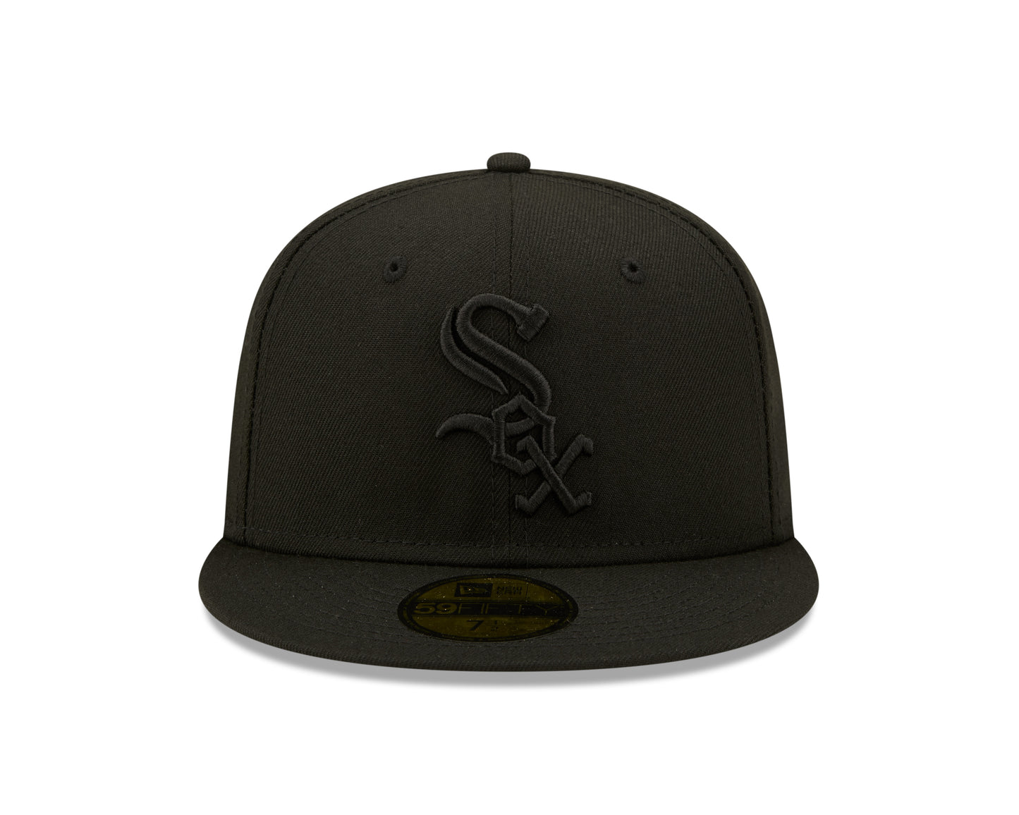 Chicago White Sox New Era Color Pack Black on Black 59fifty Fitted Hat