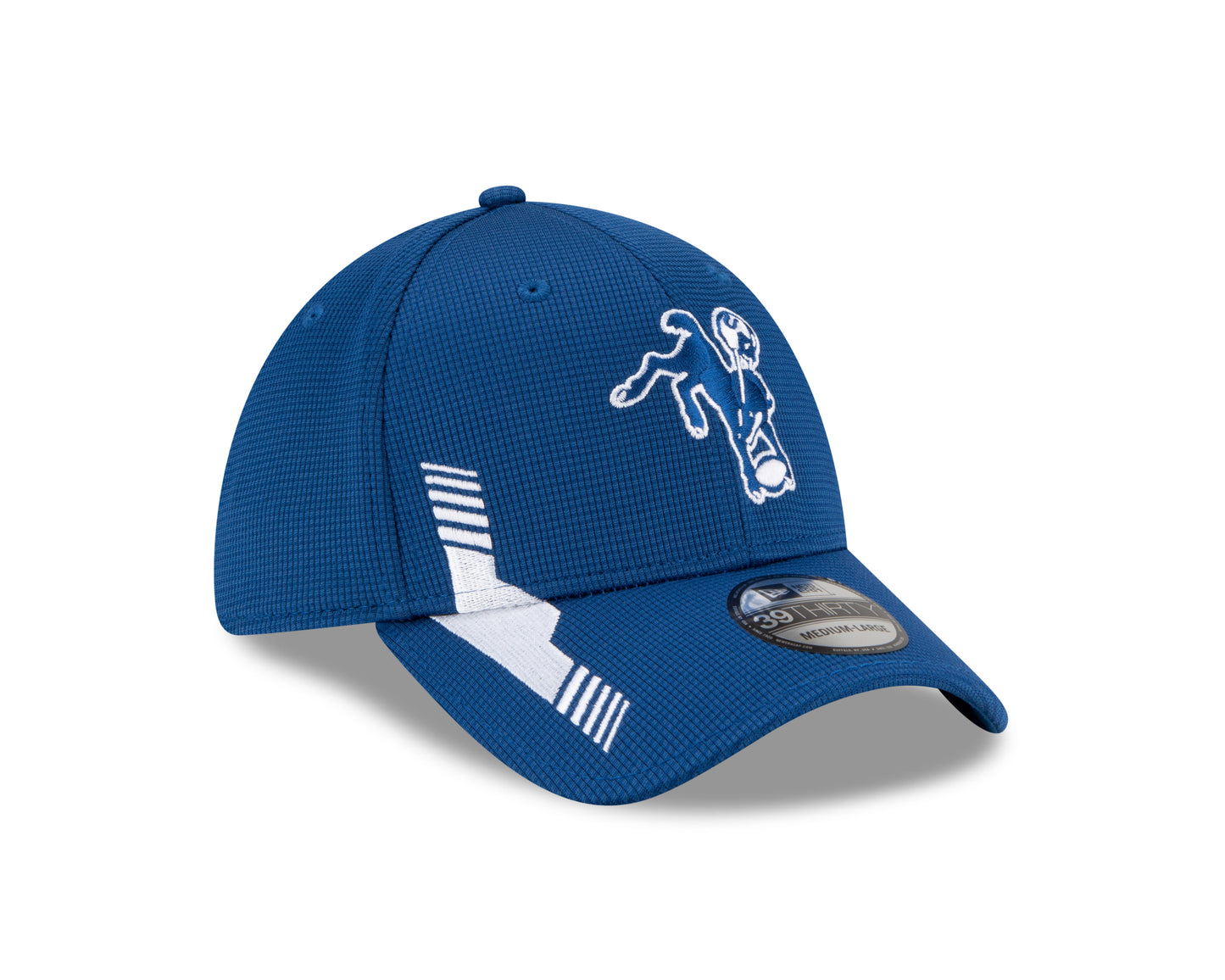 Indianapolis Colts Retro New Era Sideline Team Color 39THIRTY Flex Hat