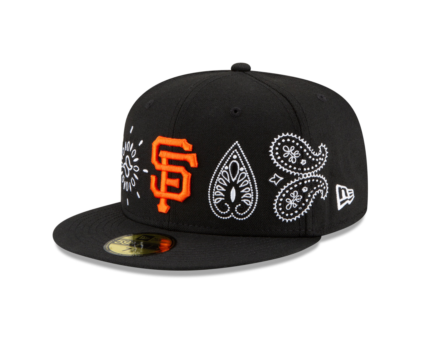 San Francisco Giants All Over Print Paisley 59Fifty Fitted Hat