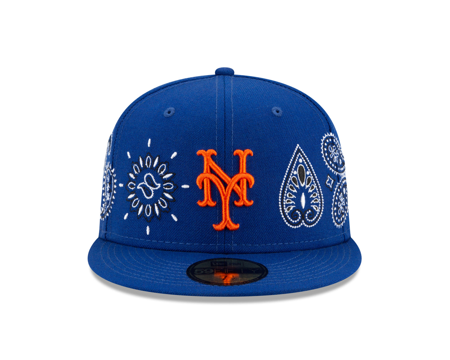 New York Mets All Over Print Paisley 59Fifty Fitted Hat