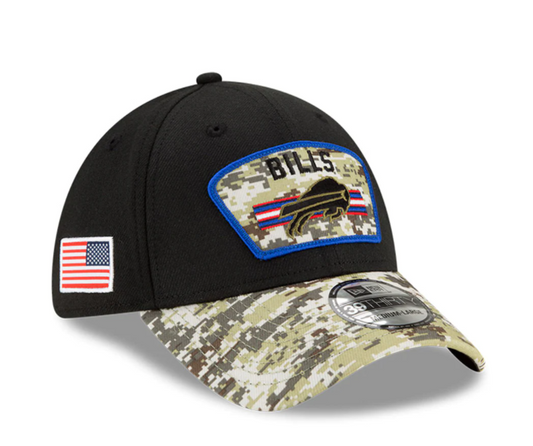 Buffalo Bills New Era 2021 Salute to Service Sideline 39THIRTY Flex Hat