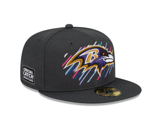 Baltimore Ravens New Era Crucial Catch Sideline 59Fifty Hat