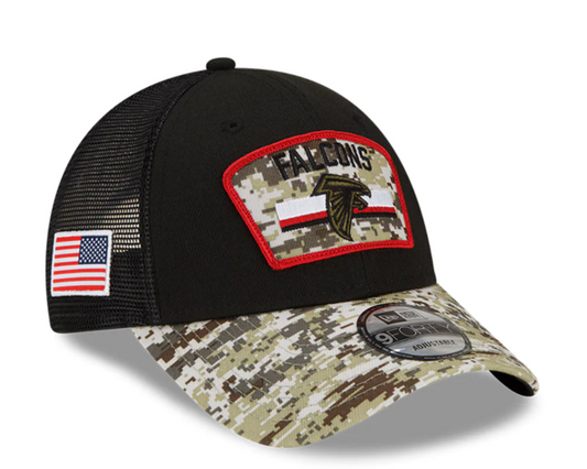 Atlanta Falcons New Era Salute To Service 9Forty Adjustable Hat
