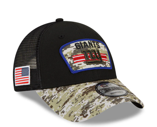 New York Giants New Era 2021 Salute To Service 9Forty Adjustable Hat