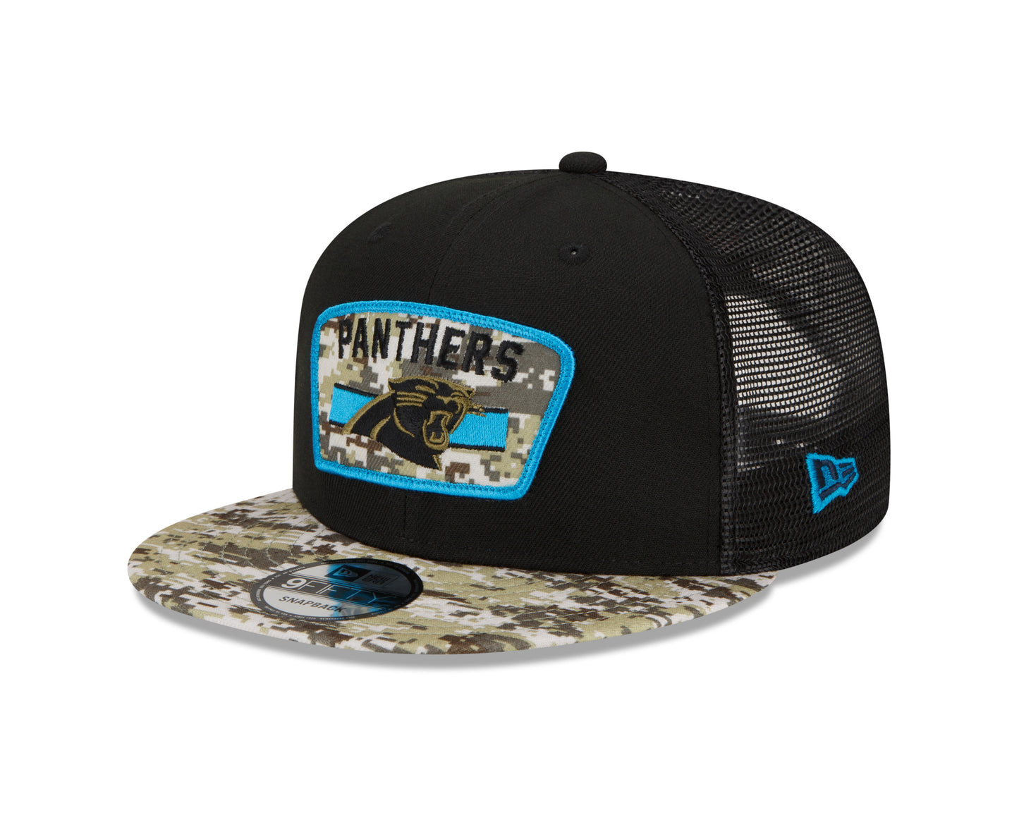 Carolina Panthers New Era 2021 Salute To Service 9Fifty Adjustable Hat