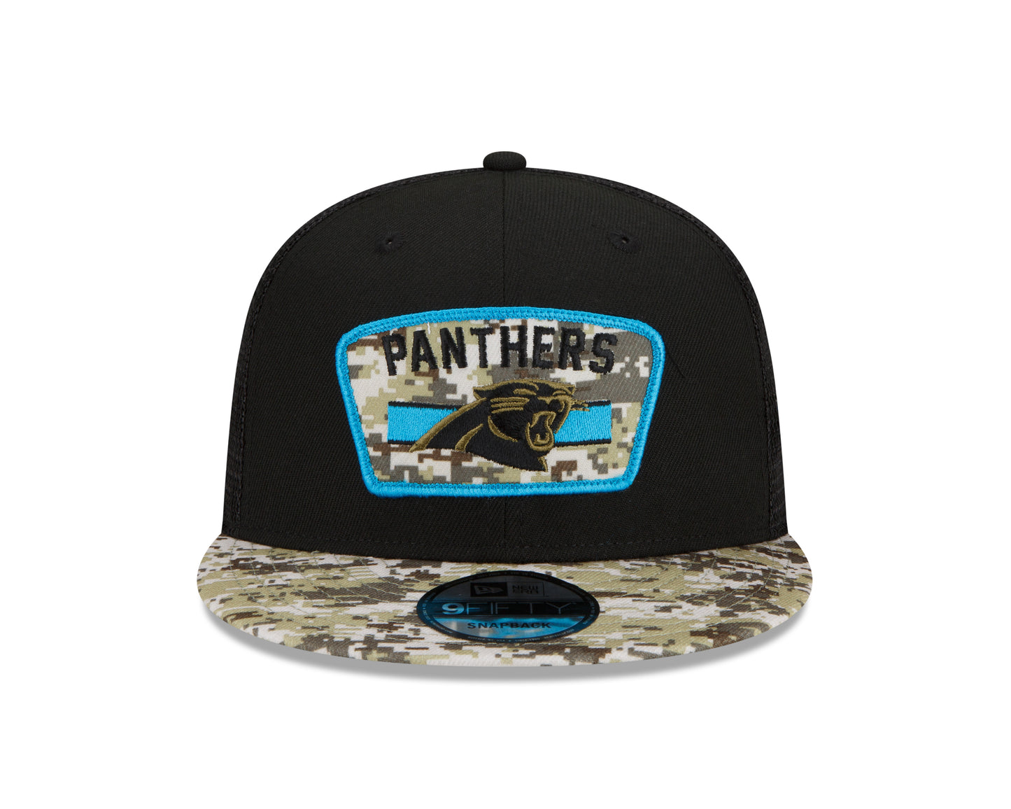 Carolina Panthers New Era 2021 Salute To Service 9Fifty Adjustable Hat