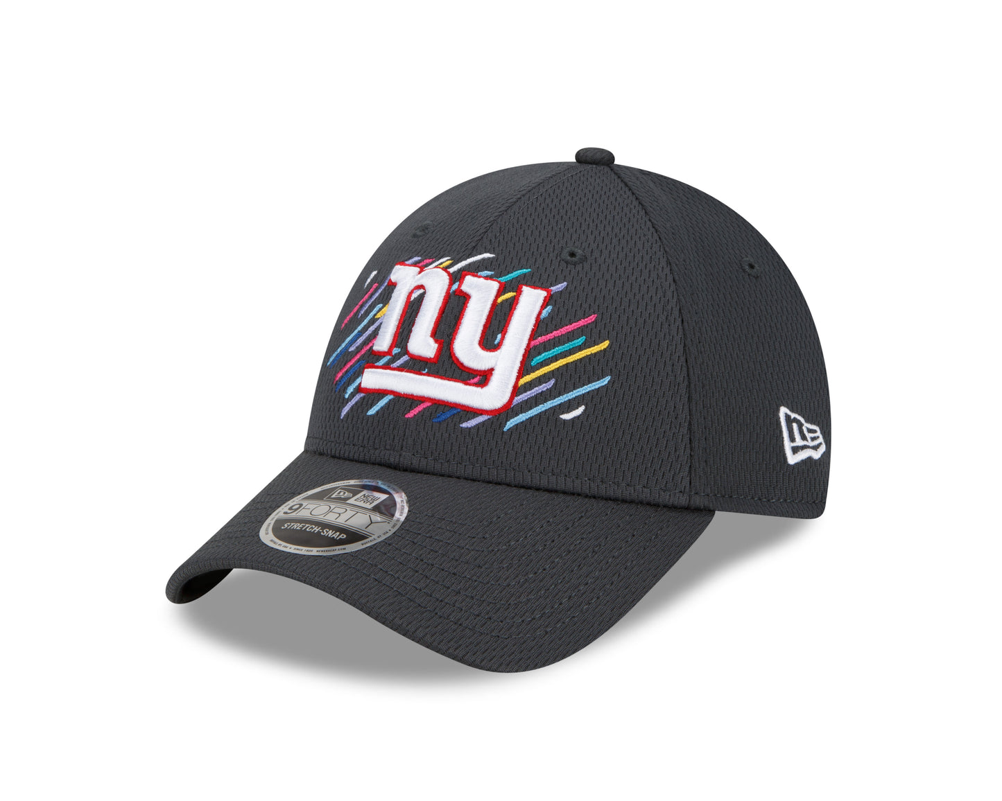 New York Giants New Era NFL Crucial Catch Official 9FORTY Adjustable Hat