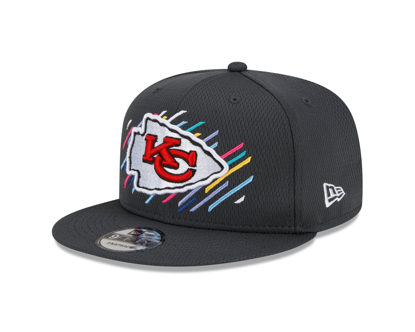 Kansas City Chiefs New Era NFL Crucial Catch Official 9Fifty Snapback Hat