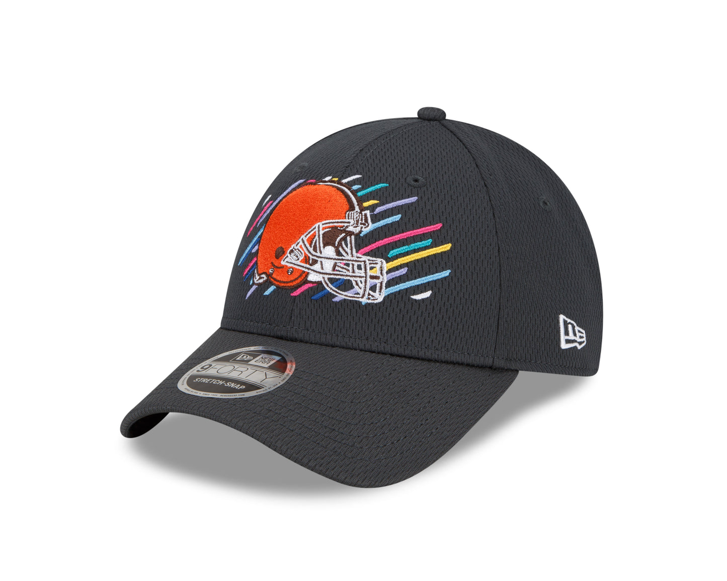 Cleveland Browns New Era NFL Crucial Catch Official 9FORTY Adjustable Hat