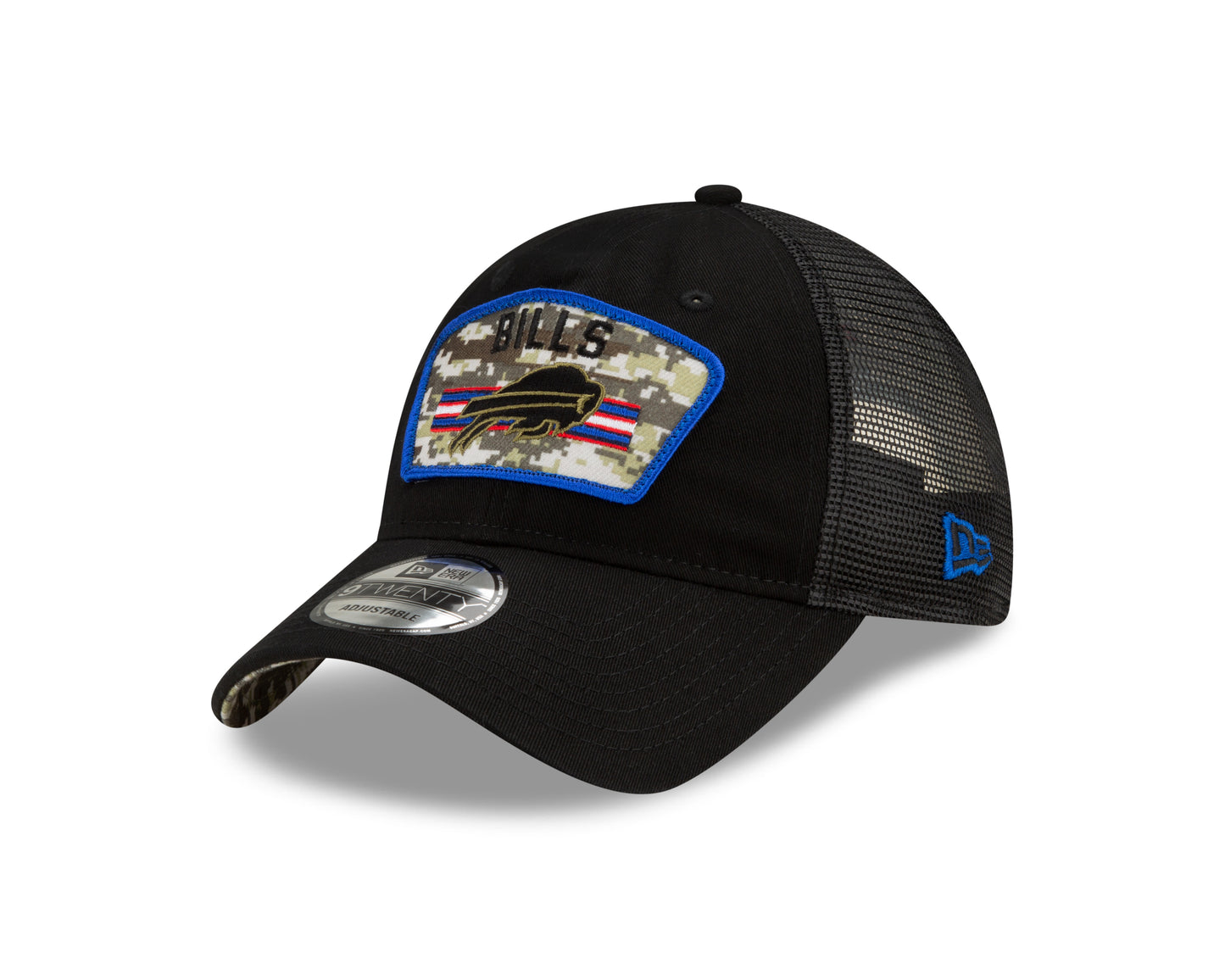 Buffalo Bills New Era 2021 Salute to Service 9Twenty Adjustable Hat