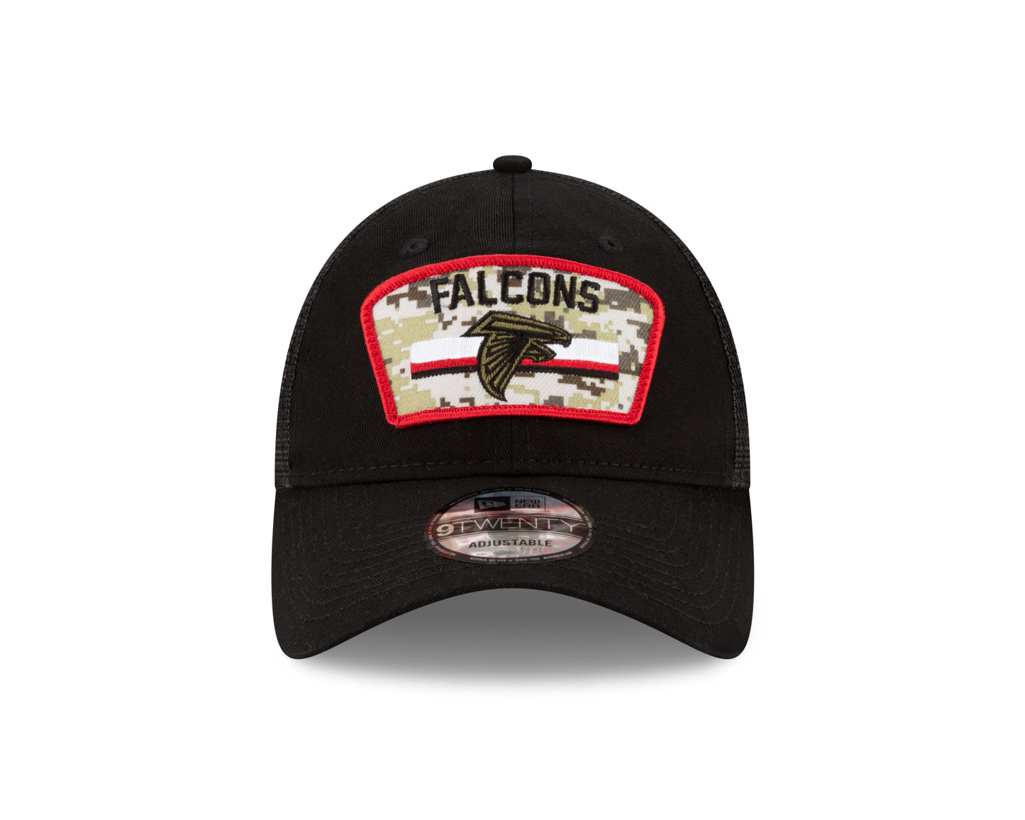 Atlanta Falcons New Era Salute to Service 9Twenty Adjustable Hat - Black