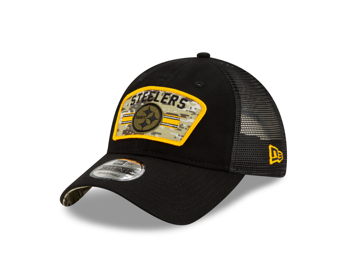 Pittsburgh Steelers New Era Salute to Service 9Twenty Adjustable Hat