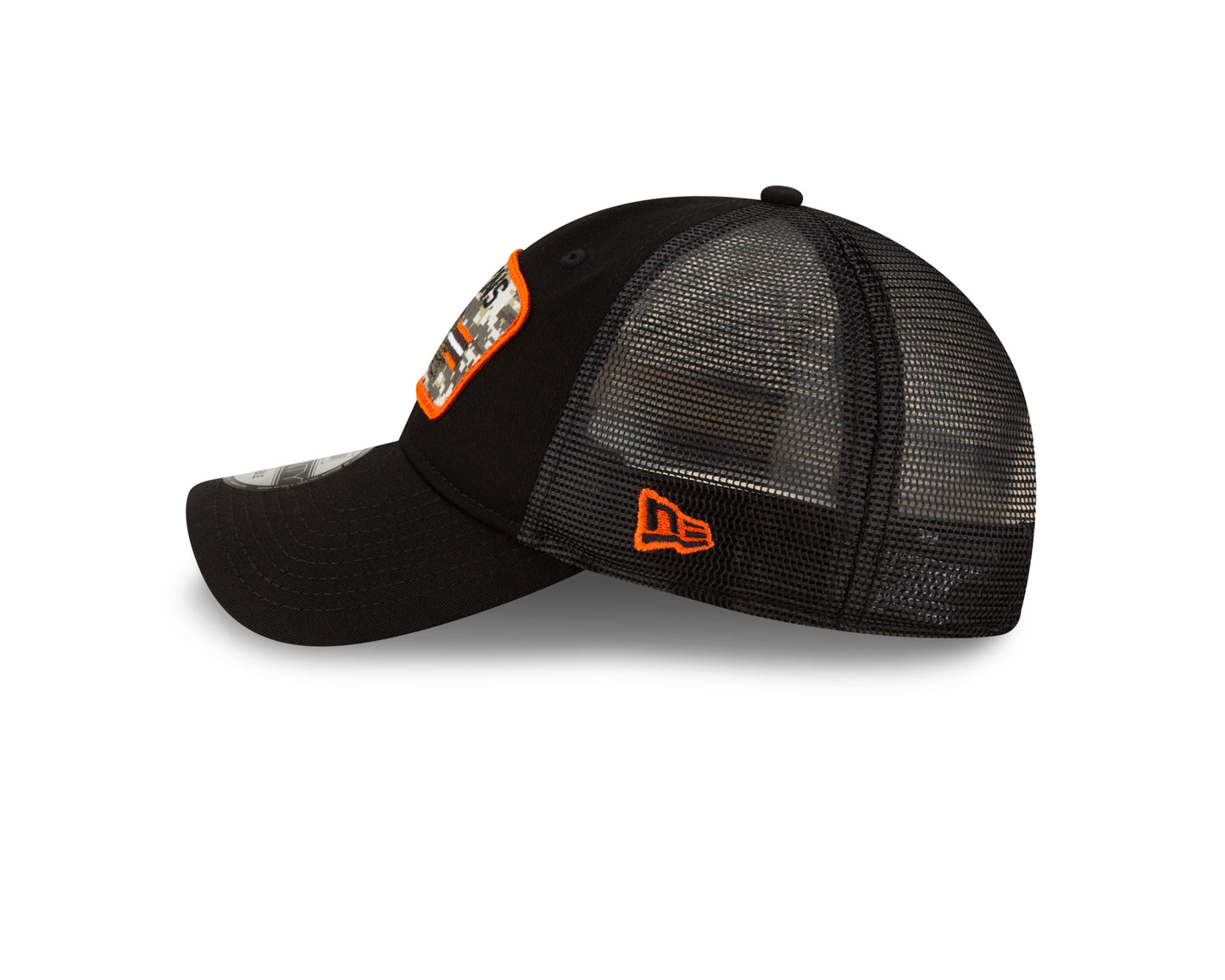 Cleveland Browns New Era Salute to Service 9Twenty Adjustable Hat- Black