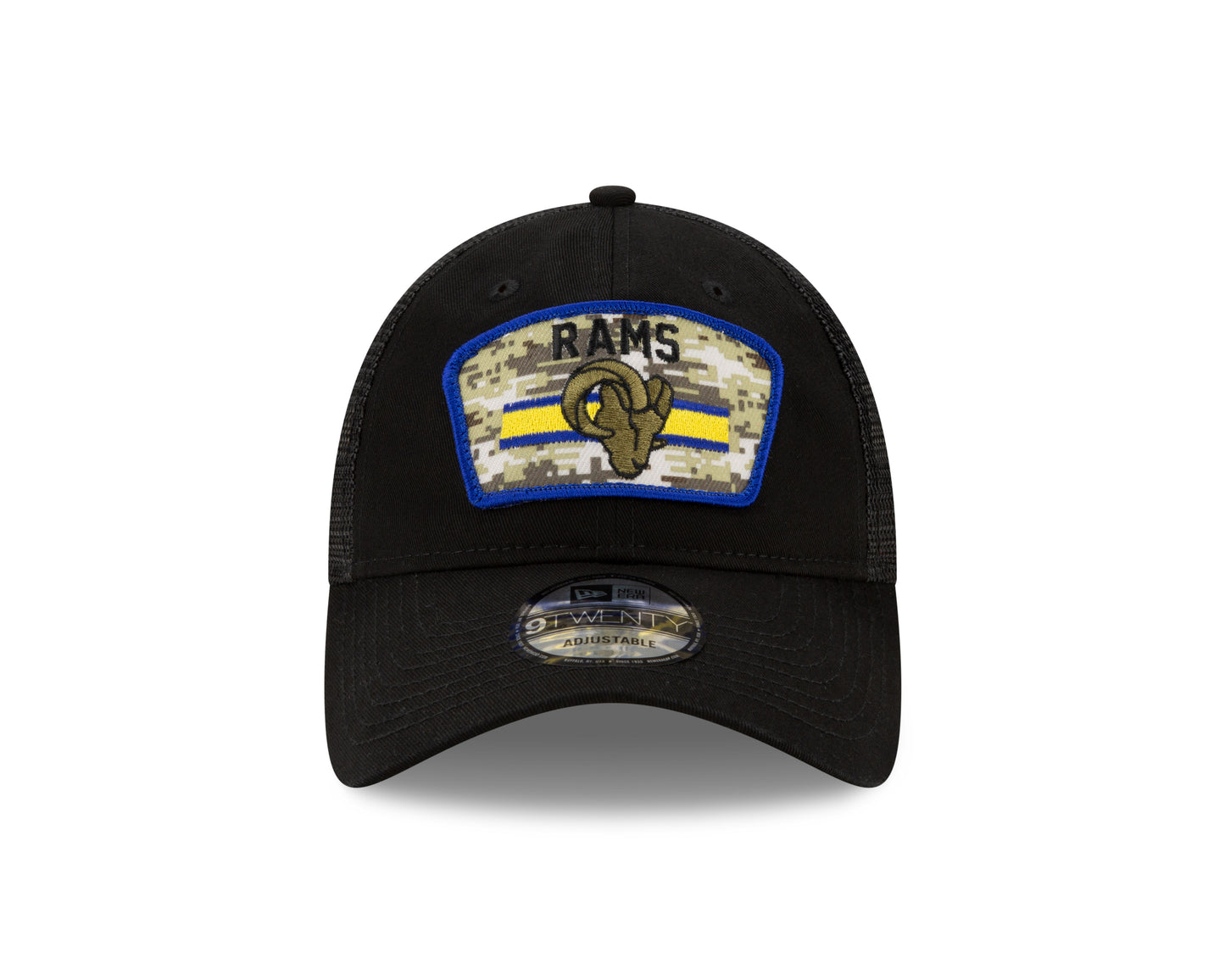 Los Angeles Rams New Era 2021 Salute to Service 9Twenty Adjustable Hat