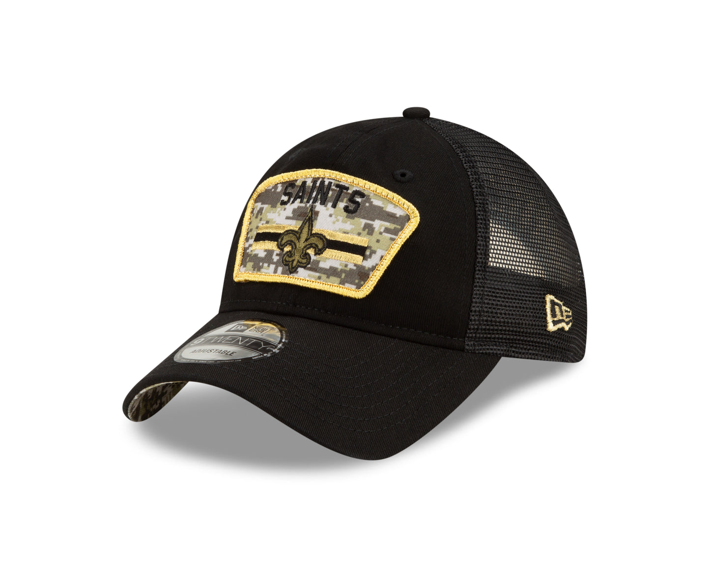 New Orleans Saints New Era 2021 Salute to Service 9Twenty Adjustable Hat
