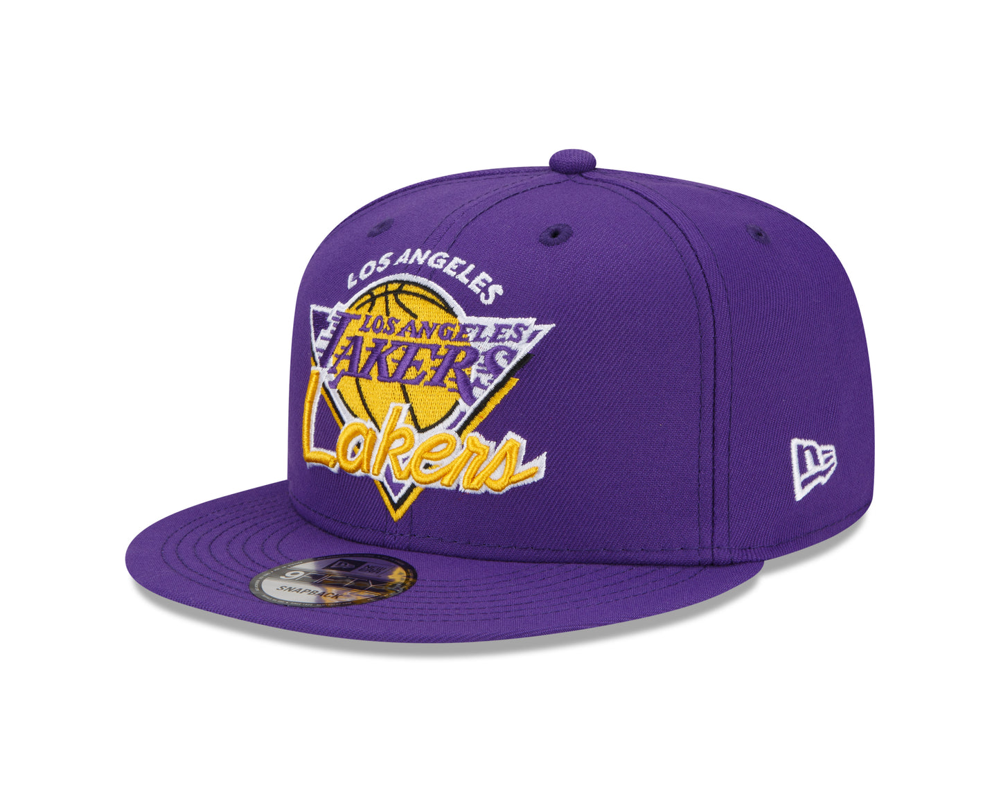 Los Angeles Lakers New Era Purple NBA Tip Off Snapback Hat