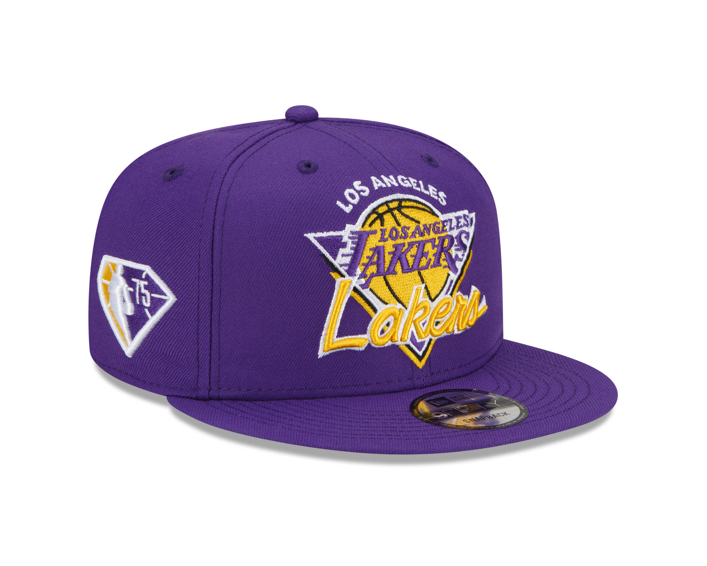 Los Angeles Lakers New Era Purple NBA Tip Off Snapback Hat