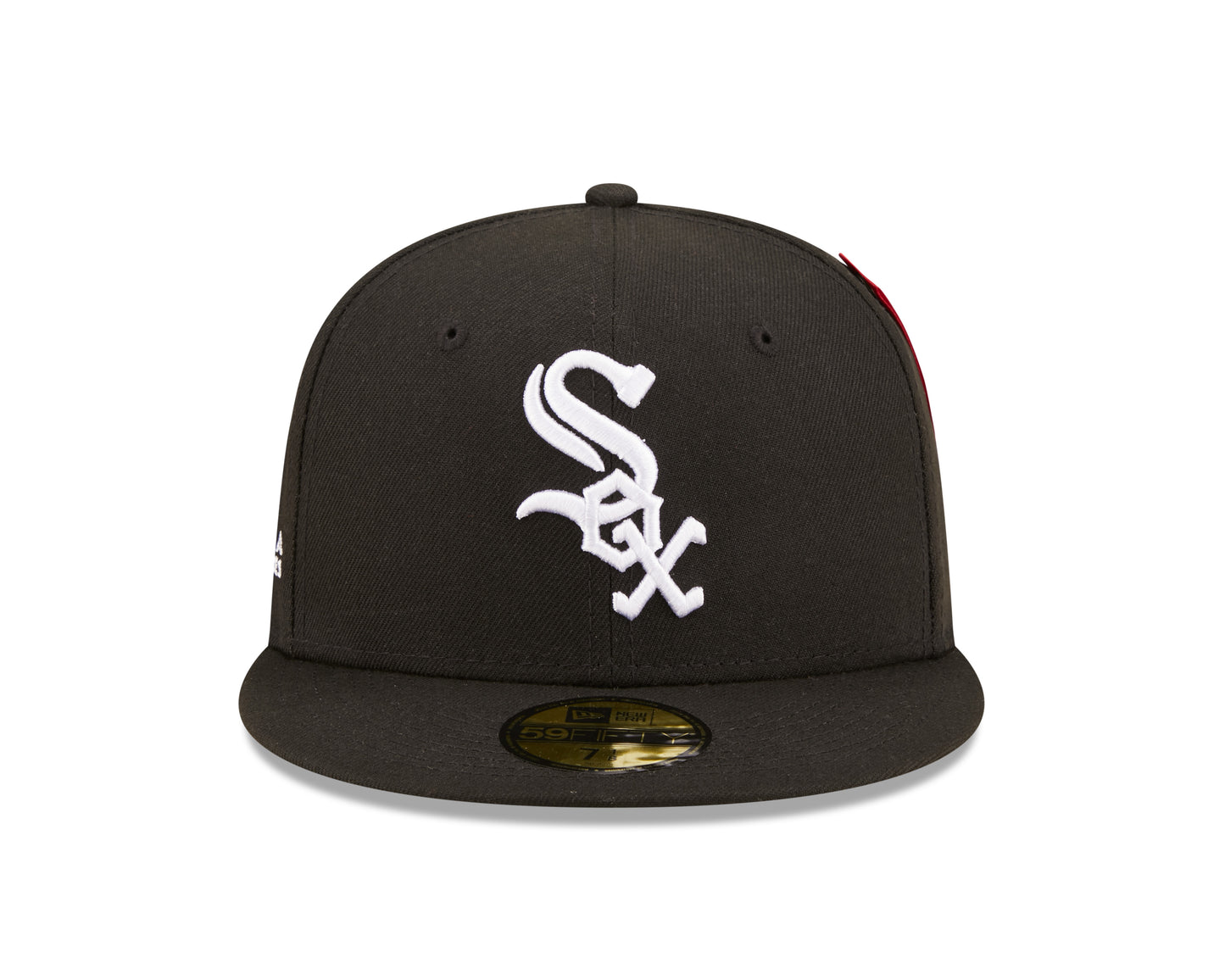Chicago White Sox New Era Alpha Industries 59FIFTY Fitted Hat- Black