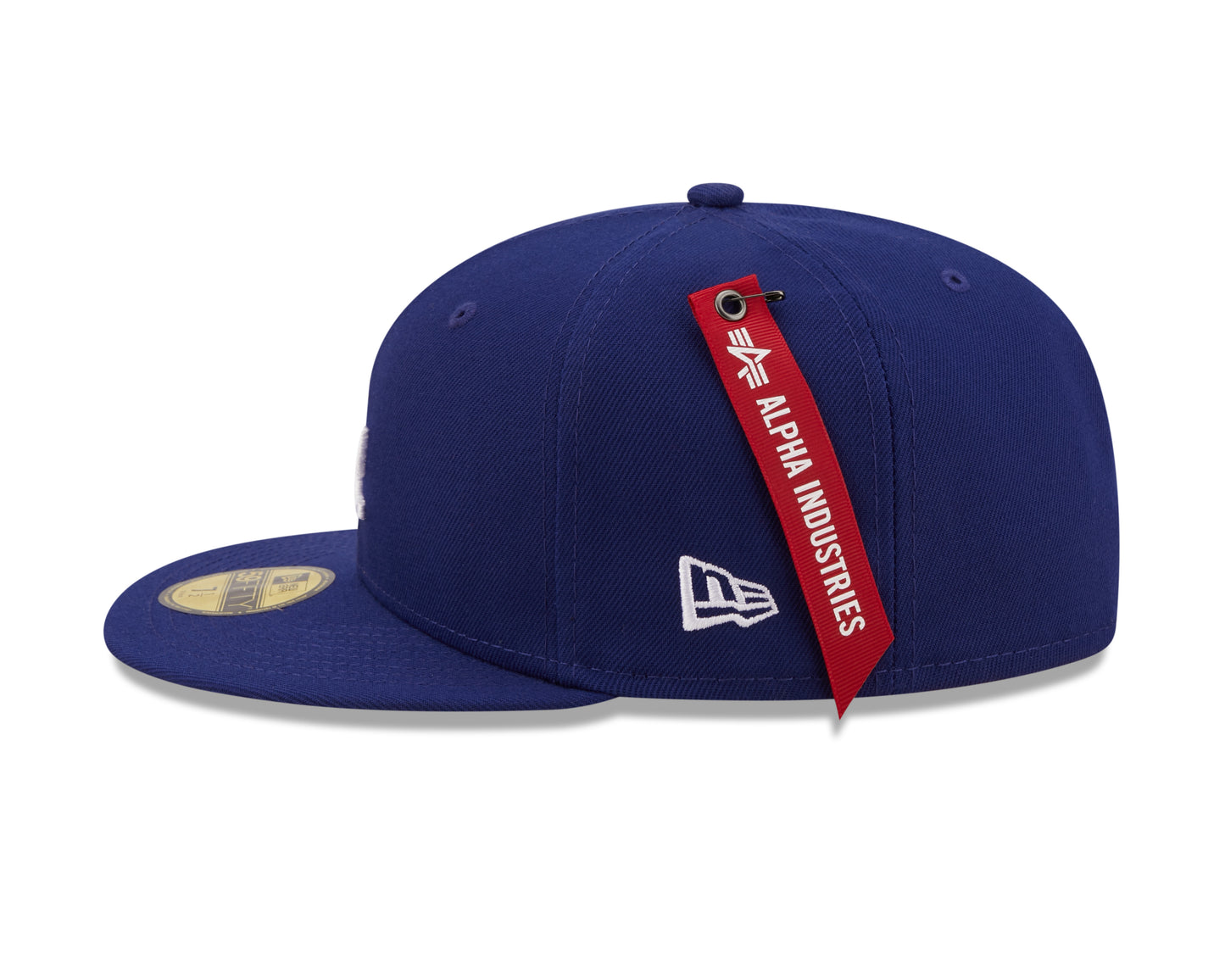 Los Angeles Dodgers New Era Alpha Industries 59FIFTY Fitted Hat- Blue
