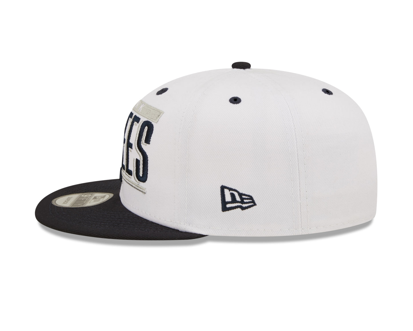 New York Yankees New Era Retro Title 9FIFTY Snapback Hat - White/Navy