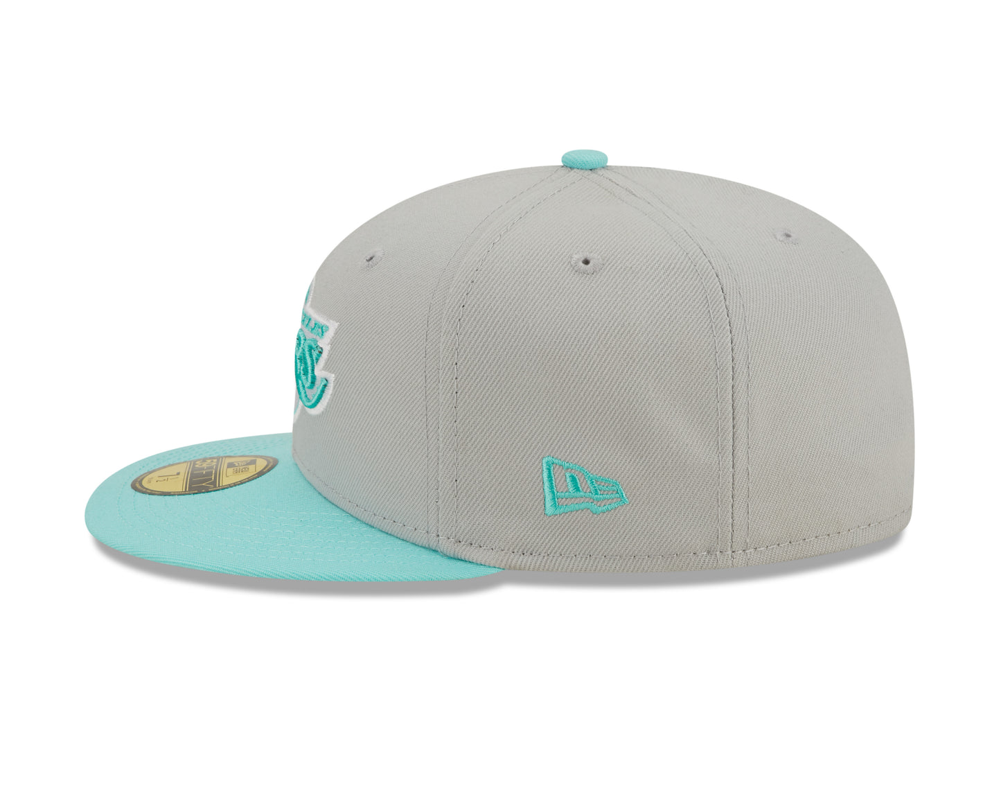 Los Angeles Lakers New Era Color Pack 2 Tone Mint /Gray 59fifty Fitted Hat