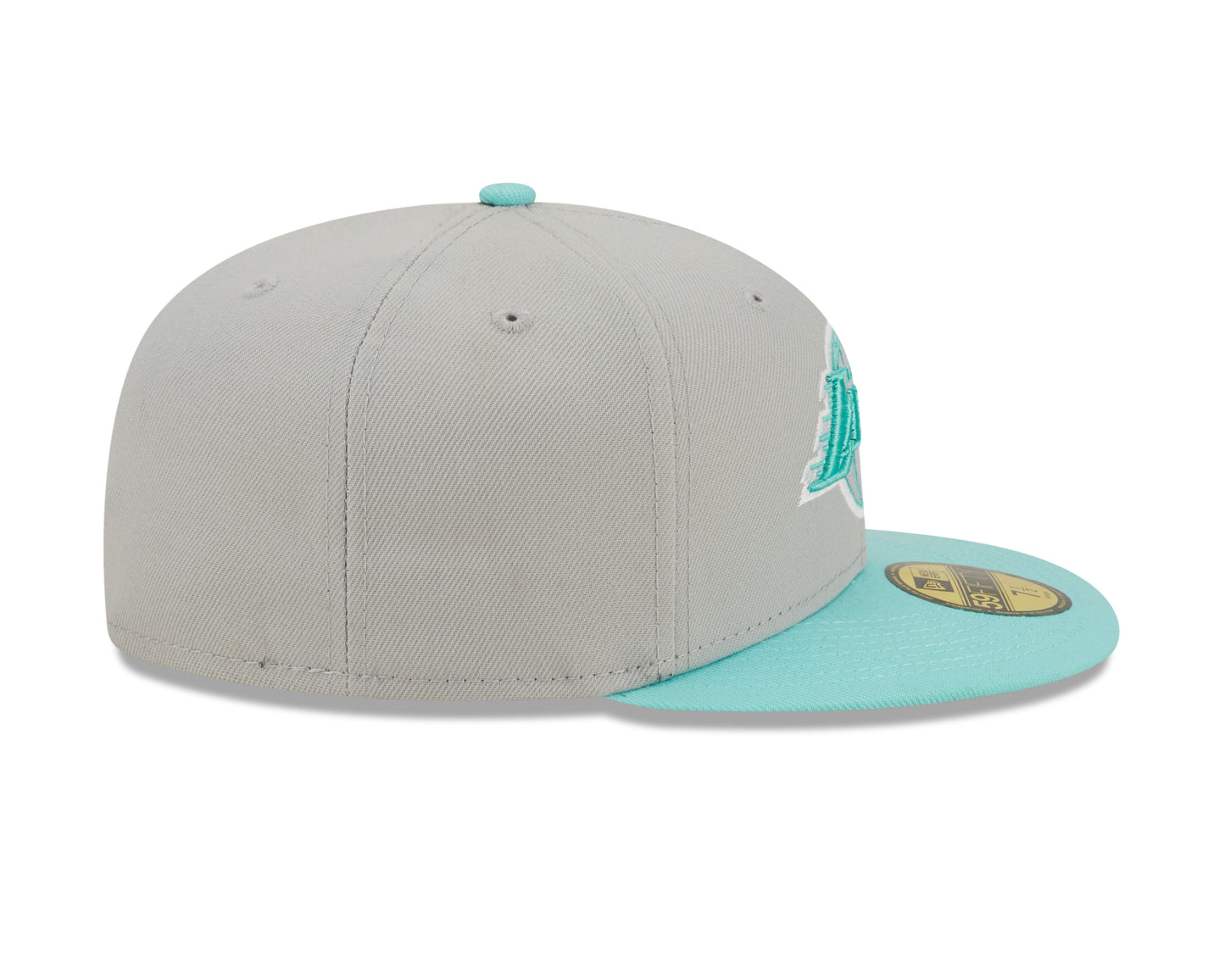 Los Angeles Lakers New Era Color Pack 2 Tone Mint /Gray 59fifty Fitted Hat