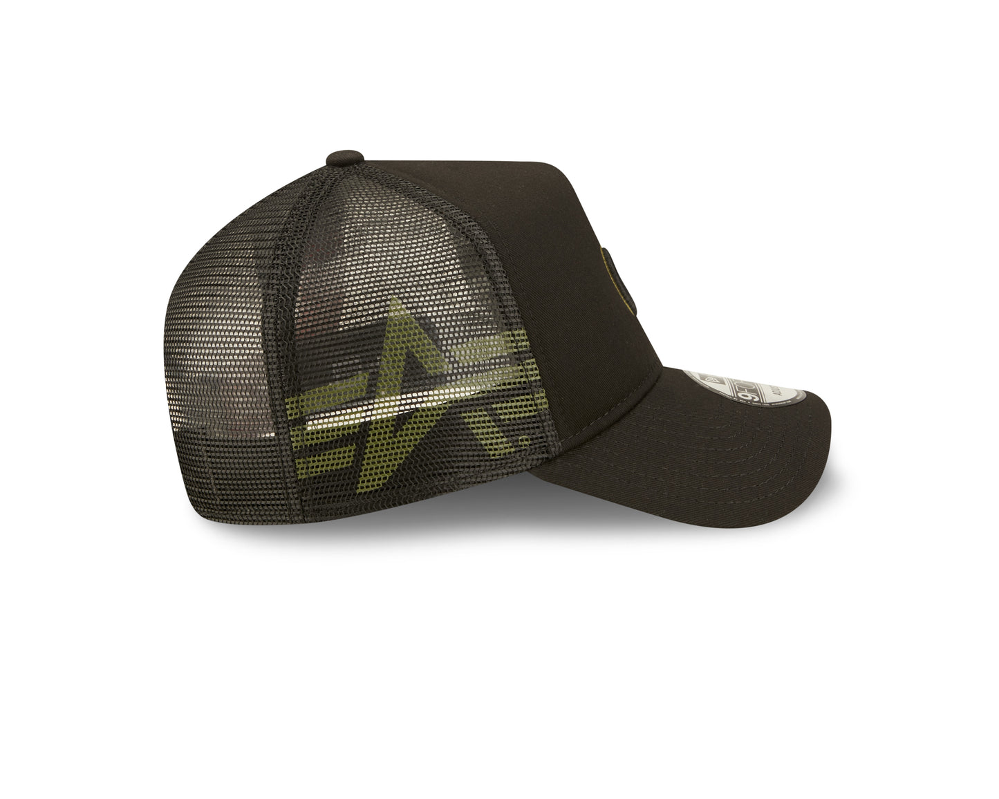 Chicago Cubs New Era x Alpha Industries A-Frame 9FORTY Trucker Snapback