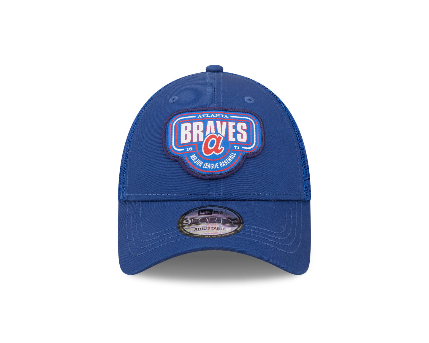 Atlanta Braves New Era Team Logo Patched 940 Trucker