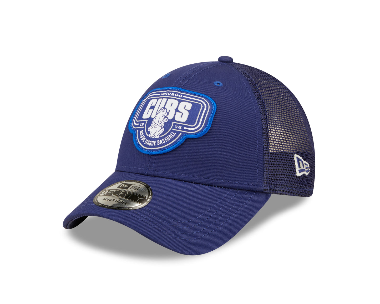 Chicago Cubs New Era Logo Patch Trucker 9Forty