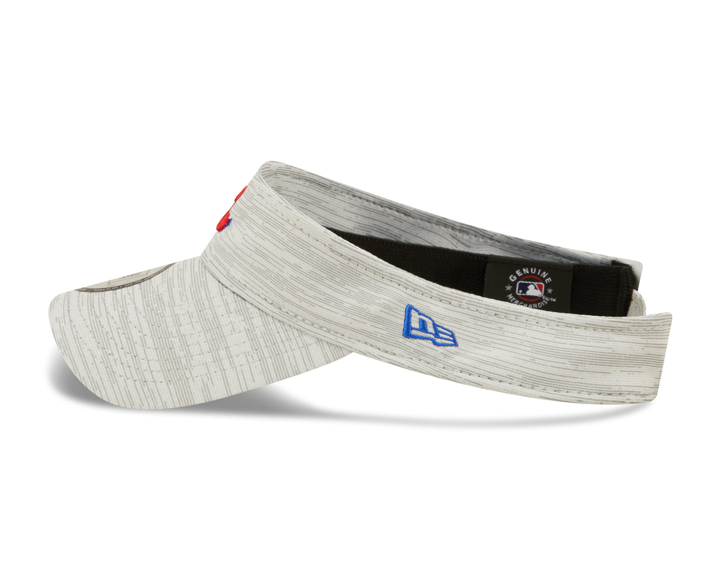 Chicago Cubs MLB New Era Distinct Visor - Gray