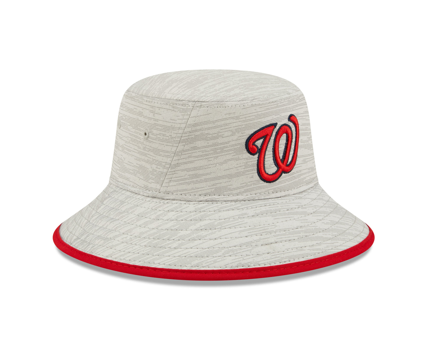 Washington Nationals New Era Distinct Bucket Hat Gray