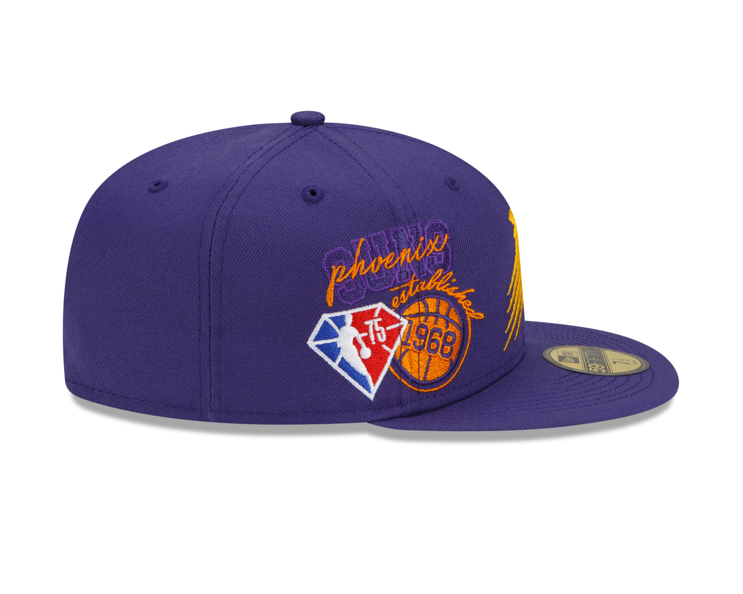 Phoenix Suns New Era Team Color Back Half 59fifty Fitted Hat