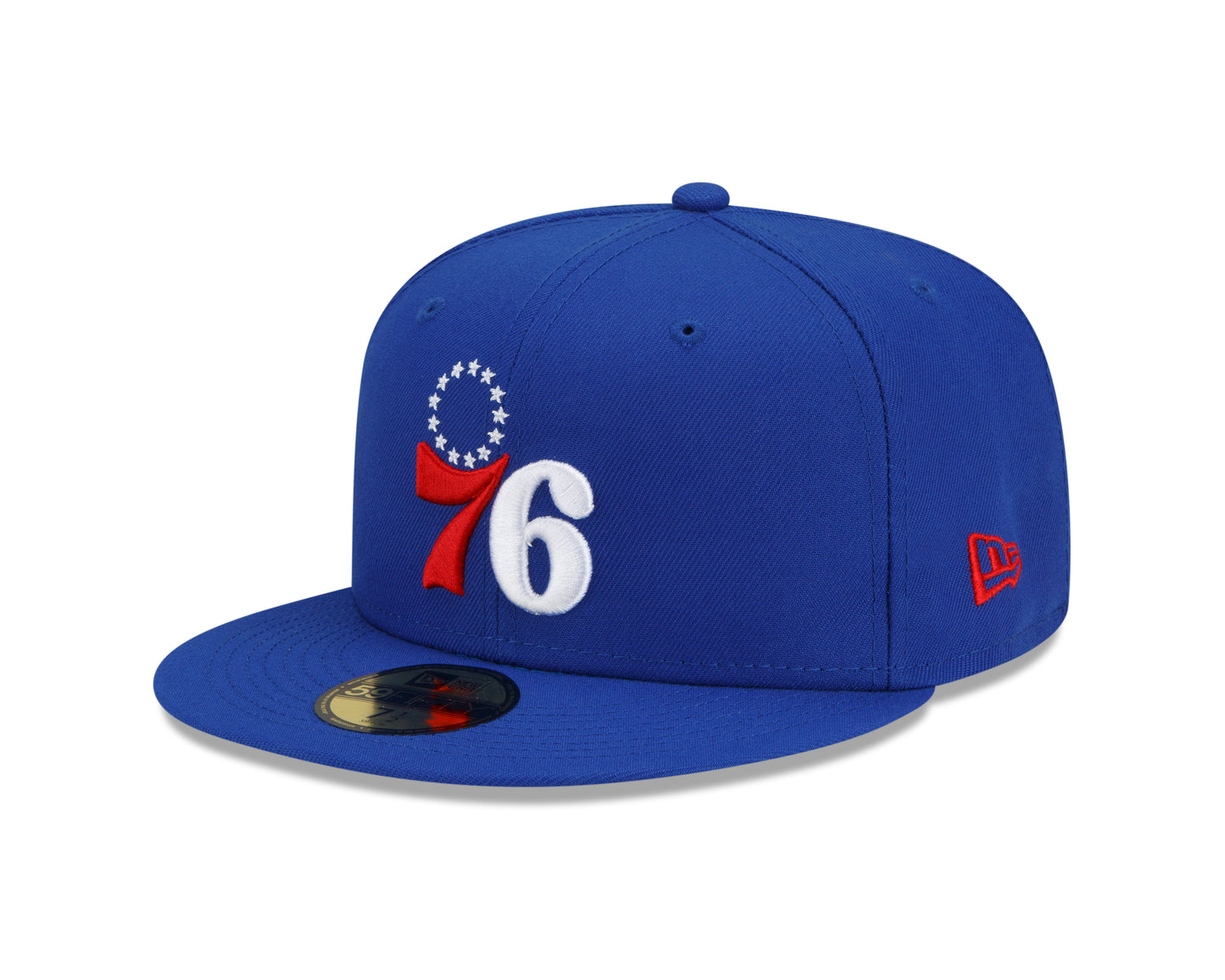 Philadelphia 76ers New Era Team Color Back Half 59fifty Fitted Hat