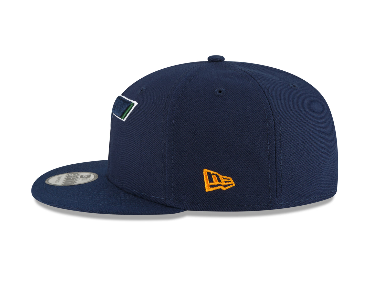 Utah Jazz Authentic Back Half Series 9FIFTY Snap Back Hat - Blue