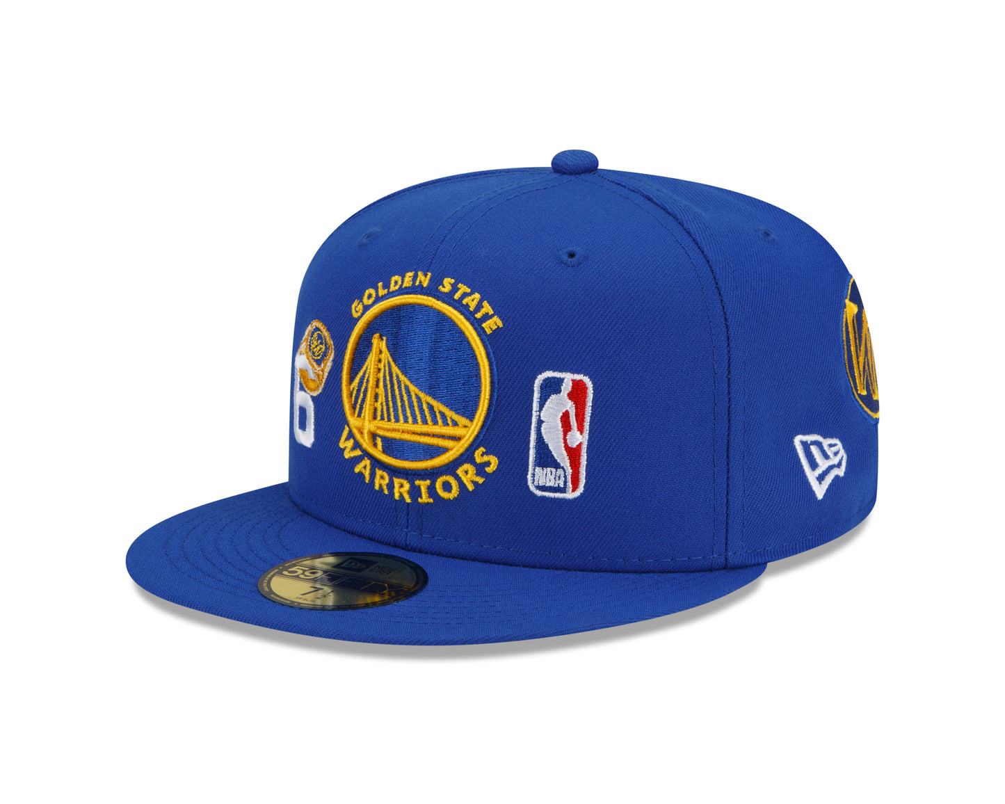Golden State Warriors New Era 6x Count The Rings 59FIFTY Fitted Hat