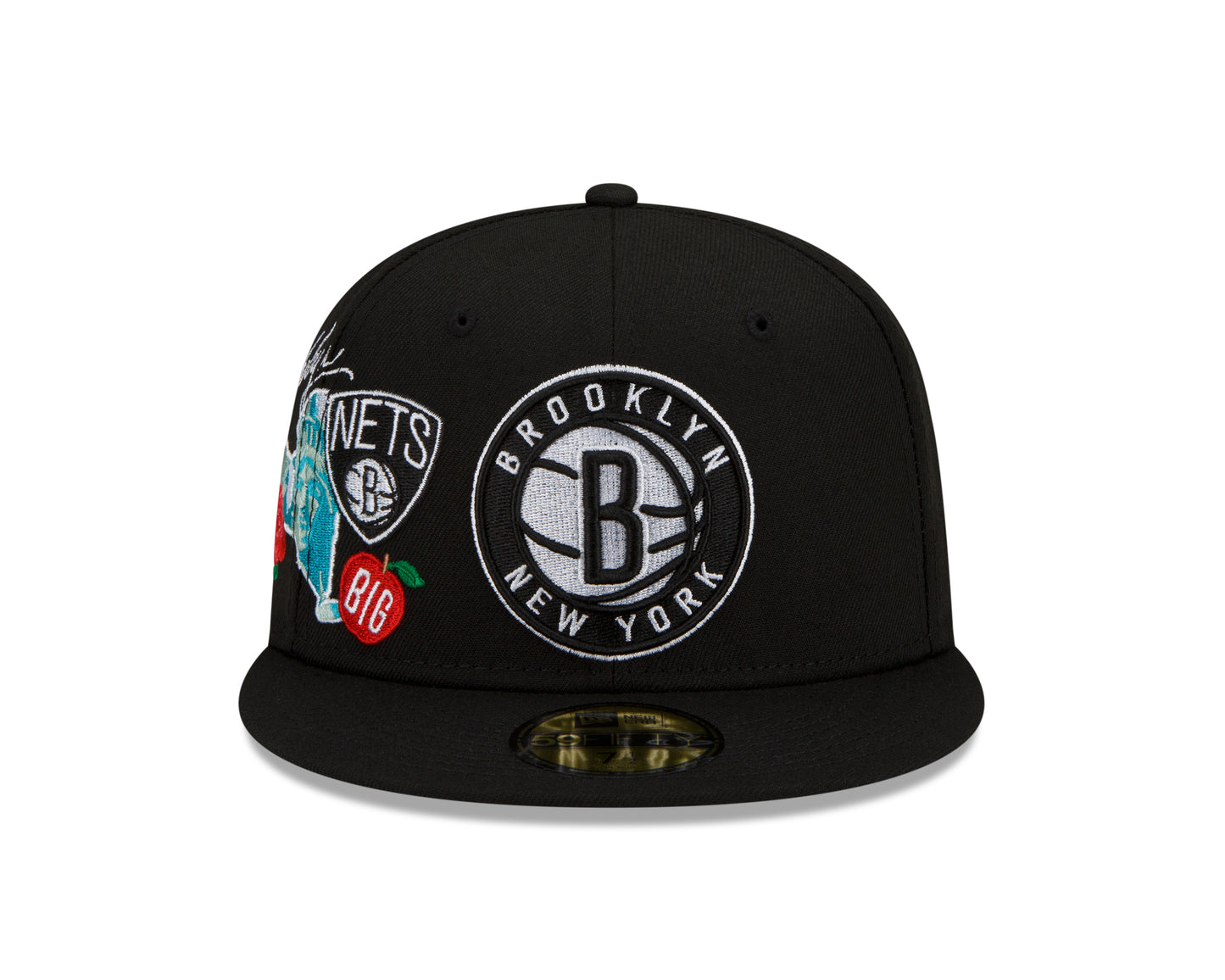 Brooklyn Nets New Era City Cluster State Inspired 59FIFTY Fitted Hat