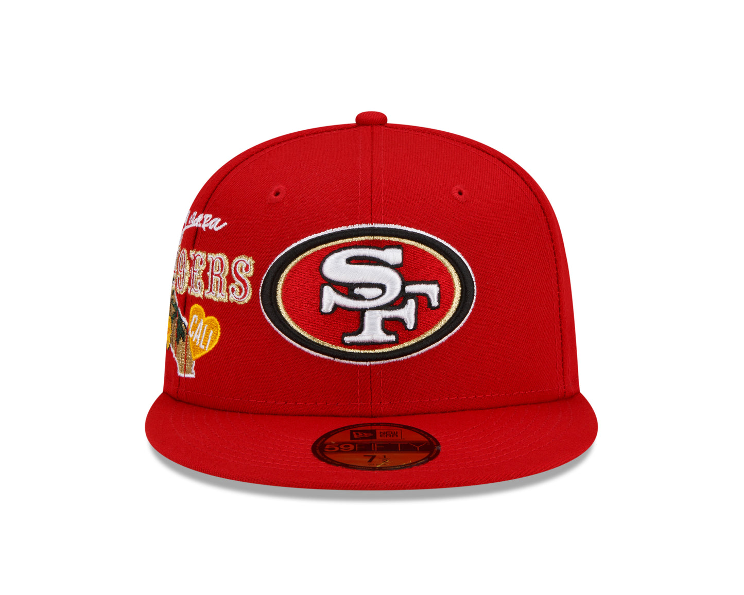 San Francisco 49ers New Era City Cluster State Inspired 59FIFTY Fitted Hat