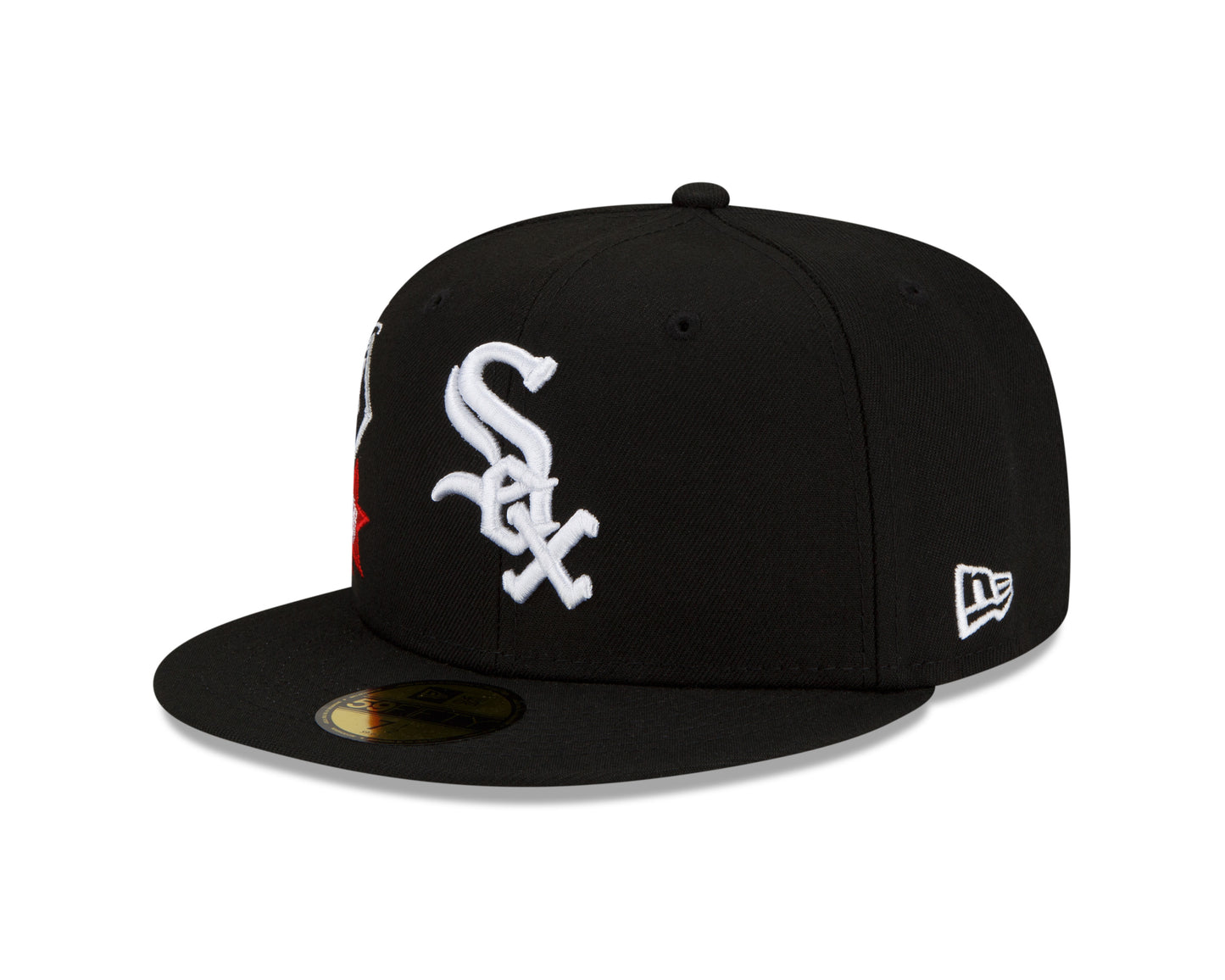 Chicago White Sox Black New Era City Cluster State Inspired 59FIFTY Fitted Hat