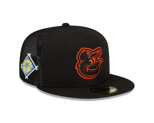 Baltimore Orioles New Era Spring Training 59Fifty Mesh Fitted Hat