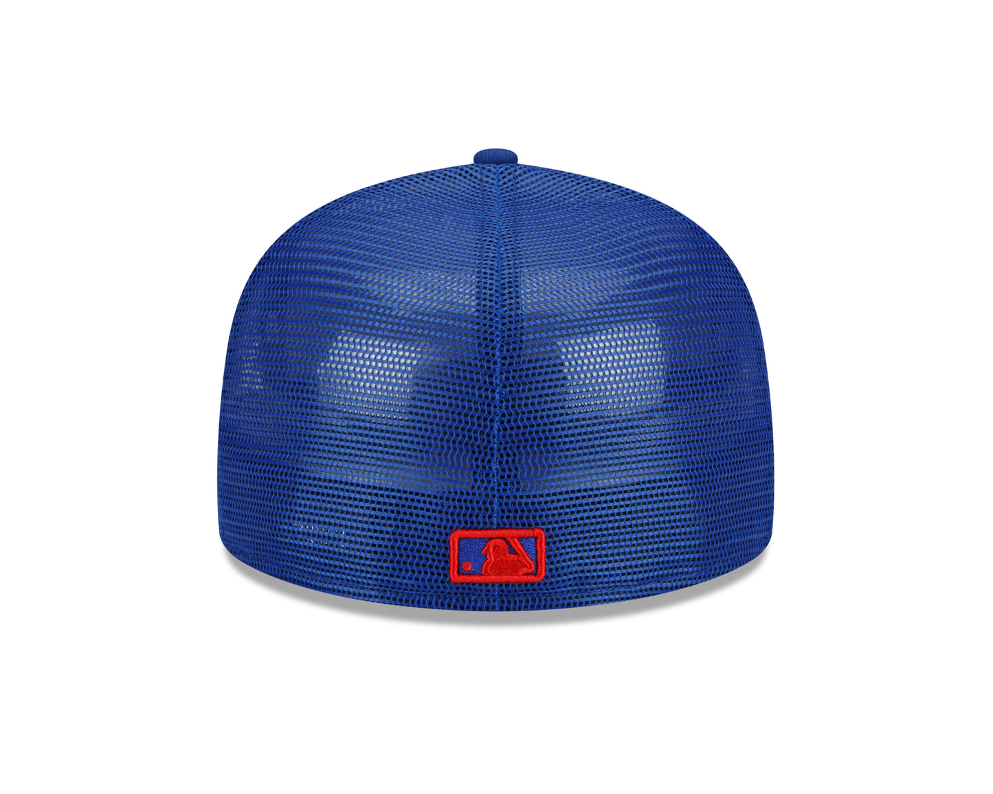 Chicago Cubs New Era Batting Practice 59Fifty Mesh Fitted Hat - Blue