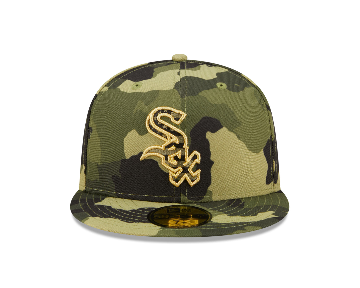 Chicago White Sox New Era Camo Armed Forces On-Field 59FIFTY Fitted Hat