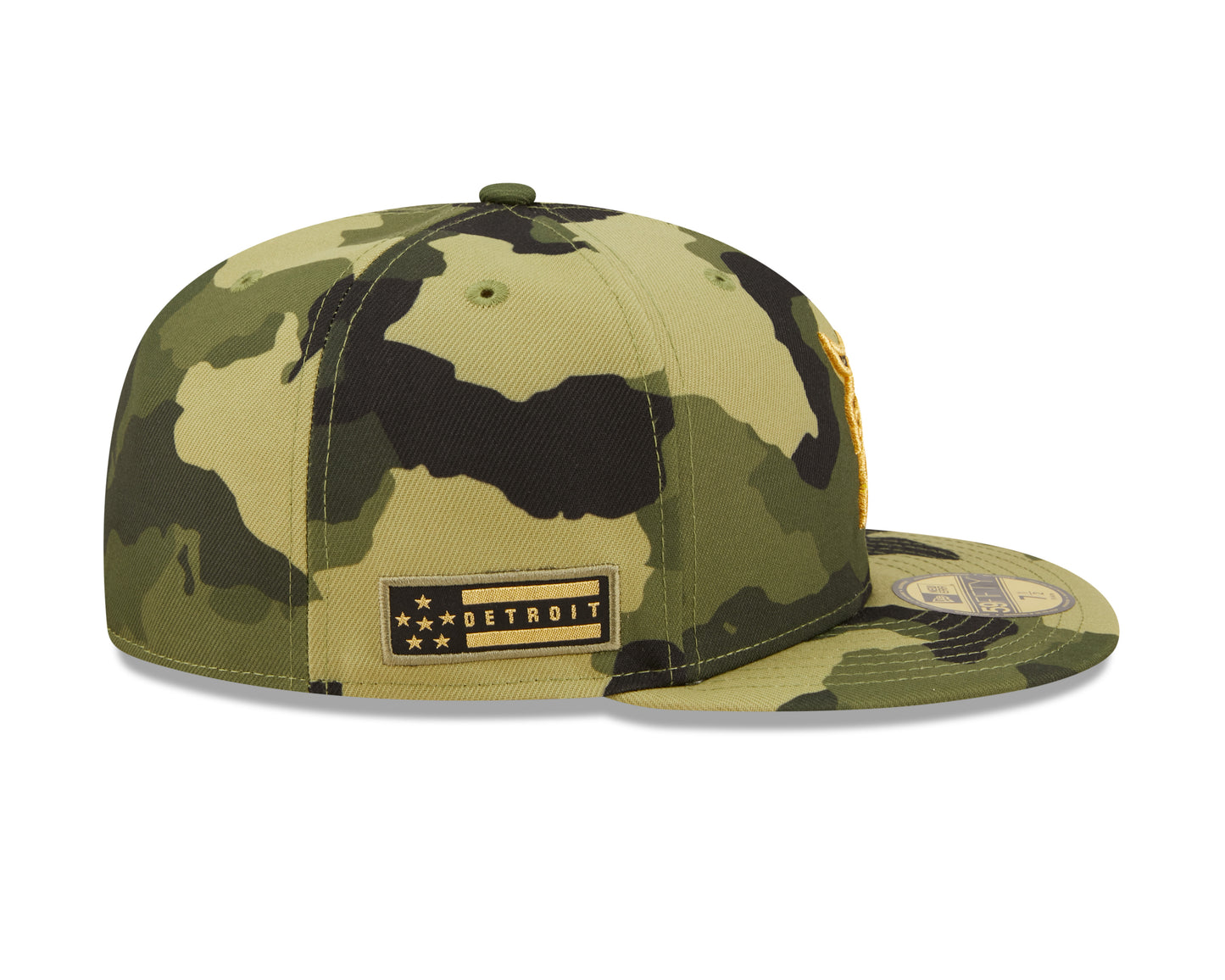 Detroit Tigers New Era Camo Armed Forces On-Field 59FIFTY Fitted Hat