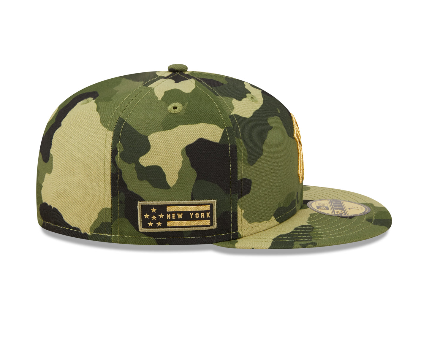 New York Yankees New Era Camo Armed Forces On-Field 59FIFTY Fitted Hat